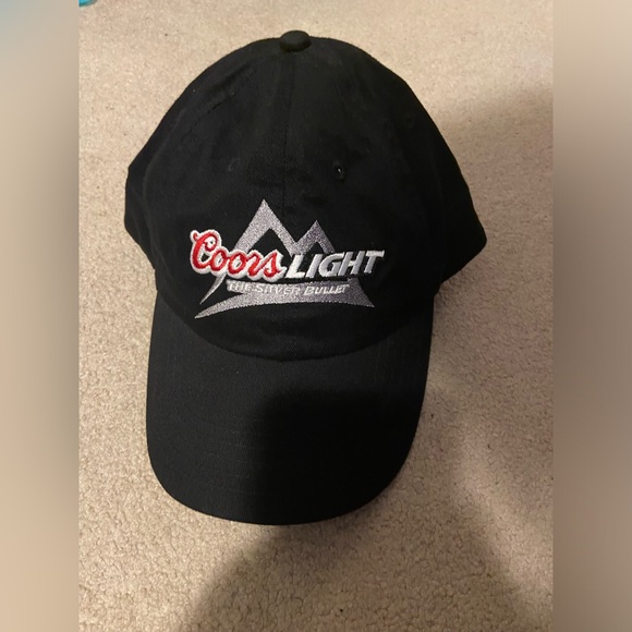Coors Light Silver Bullet Adjustable Dad Hat - Picture 1 of 3